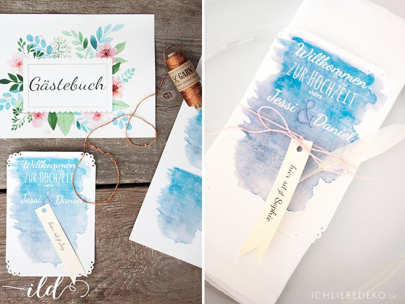 DIY-Hochzeitspapeterie