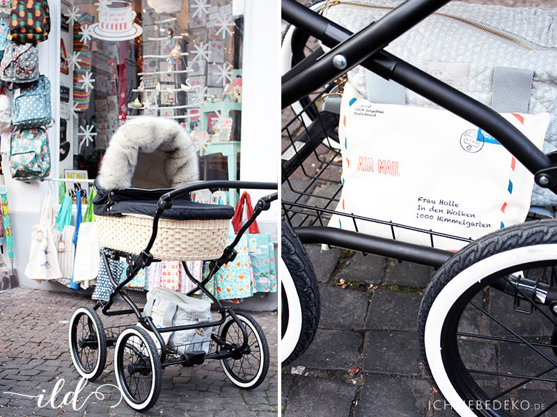 Weihnachtsshopping-mit-Kinderwagen